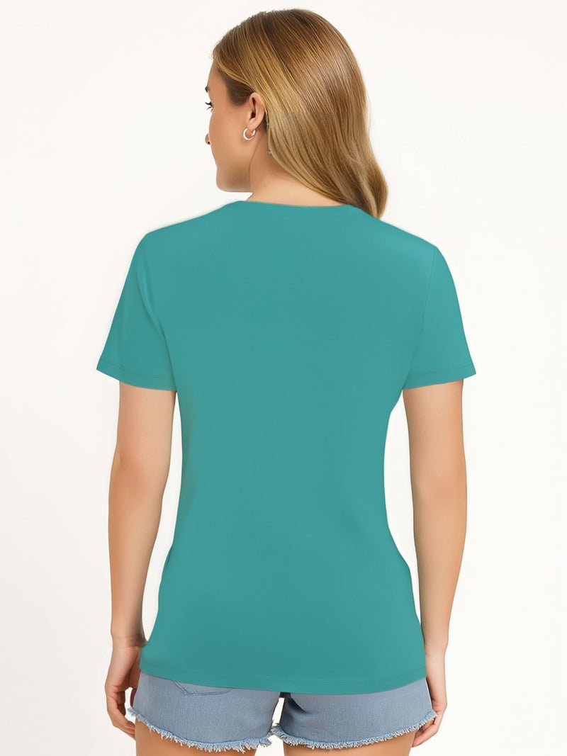 Opna Women's Short Sleeve Moisture Wicking Athletic Shirts - Image 3